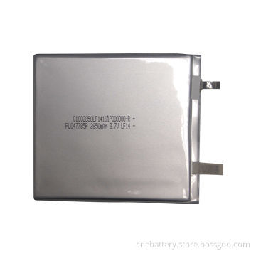 3.7V/2,850mAh Lithium Polymer Battery, Used for Tablet and Solar Lamps, Intelligent Controller